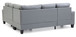 Newbury - Sectional - Gray