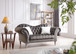Cozy Traditional Loveseat - Dark Gray