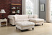 Nola - Sofa Chaise - Ivory