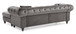 Nola - Sofa Chaise - Dark Gray