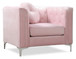 Elegant Contemporary Chair - Pink