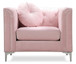 Elegant Contemporary Chair - Pink