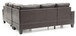 Newbury - Sectional - Dark Brown