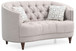 Elegant Loveseat For Cozy Spaces - Light Gray