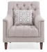 Elegant Traditional Chair - Light Gray