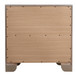 Contemporary Nightstand With Versatility - Silver Champagne