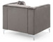 Elegant Contemporary Chair - Dark Gray