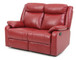 Double Reclining Love Seat - Red