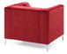 Elegant Contemporary Chair - Burgundy