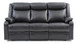 Double Reclining Sofa - Black