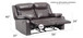 Double Reclining Love Seat - Dark Brown
