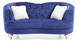 Charming Traditional Loveseat - Blue