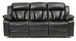 Daria - Reclining Sofa - Black