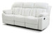 Comfortable Reclining Sofa - White