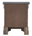Verona - Nightstand - Metalic Black