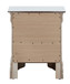 Lorana - Nightstand - Silver Champagne