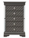 Verona - Chest - Metalic Black