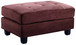 Chic Lounge Ottoman - Chocolate