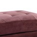 Chic Lounge Ottoman - Chocolate