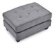 Stylish Contemporary Ottoman For Every Space - Gray