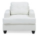 Charming Transitional Chair - White