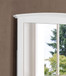 Elegant Wall Mirror - White