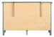 Elegant Casual Dresser For Any Room - Teal