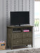 Charming TV Media Chest - Gray