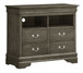 TV Media Chest - Gray