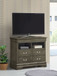 TV Media Chest - Gray