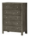 Elegant Transitional Storage Chest - Gray
