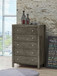 Elegant Transitional Storage Chest - Gray