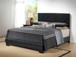 Full Bed For Casual Elegance - Sleek Black