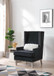 Elegant Traditional Accent Chair - Black