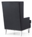 Elegant Traditional Accent Chair - Black
