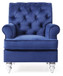 Charming Traditional Armchair - Blue