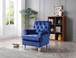 Charming Traditional Armchair - Blue