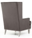 Elegant Traditional Armchair - Dark Gray