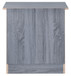 Contemporary Nightstand - Gray