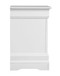 Louis Phillipe - Elegant Nightstand - White