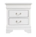 Louis Phillipe - Elegant Nightstand - White