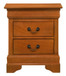 Louis Phillipe - Nightstand - Oak
