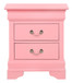 Louis Phillipe - Charming Nightstand - Pink