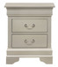 Louis Phillipe - Nightstand - Silver Champagne