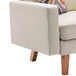 Bahamas - Sofa With 2 Throw Pillows - Beige