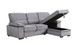 Kipling - Reversible Sleeper Sectional Sofa Chaise - Gray