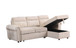 Ashton - Reversible Sleeper Sectional Sofa Chaise - Beige