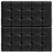 Harrison - Small Square Coffee Table Storage Ottoman - Distressed Black