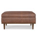 Shiloh - Multifunctional Square Storage Ottoman - Brown