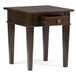 Carlton - End Table - Dark Tobacco Brown
